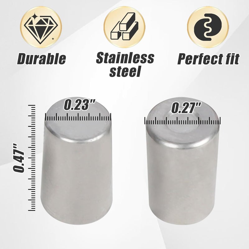 TUOSTPY Engine Plugs Fit for Non-AFM GM Engines 4.8, 5.3, 6.0, 6.2 2008-2023 LSX and LT Models, Non-DOD Oil Valley Plugs Stainless Steel Material - Image 2